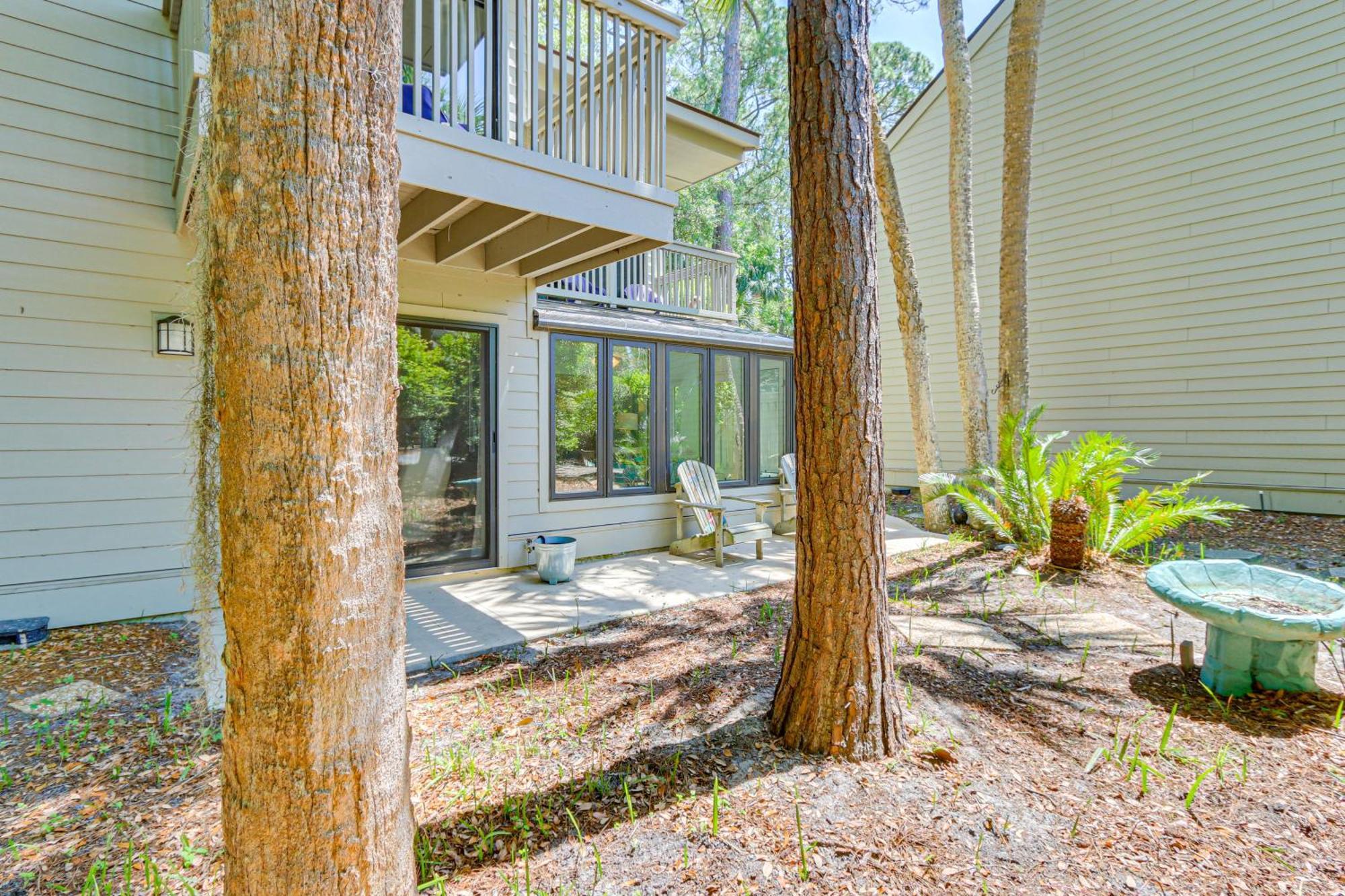 Modern Hilton Head Retreat Walk To Beach And Golf! Hilton Head Island Eksteriør bilde