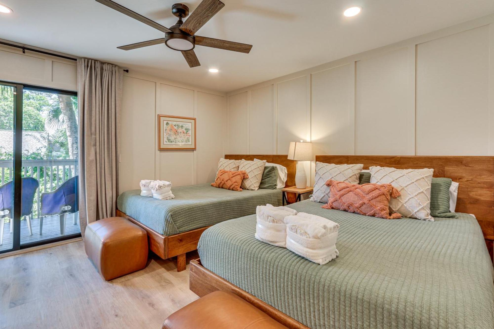 Modern Hilton Head Retreat Walk To Beach And Golf! Hilton Head Island Eksteriør bilde